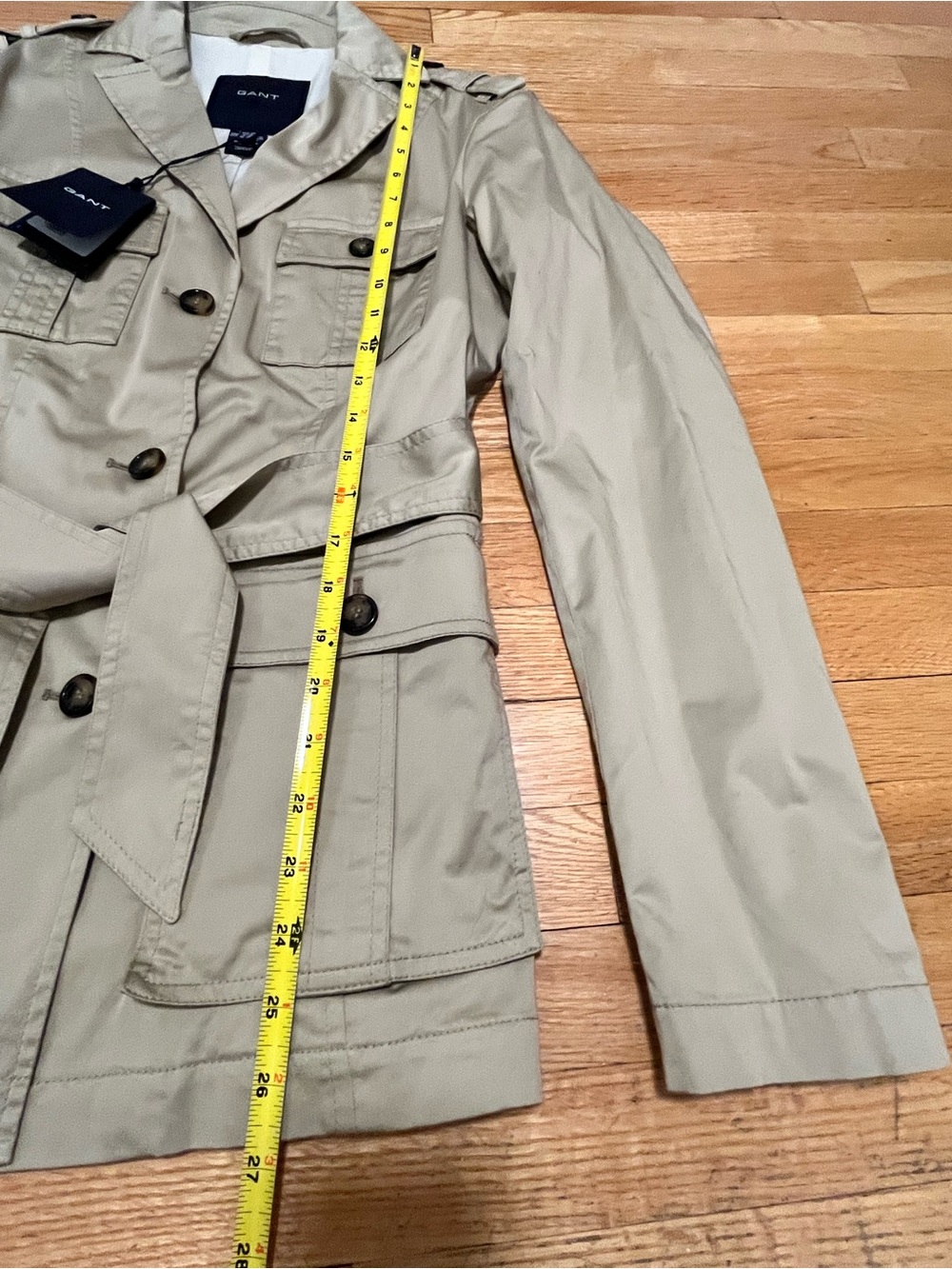 NWT - GANT Safari Field Jacket, women’s size 8 - Picture 10 of 14